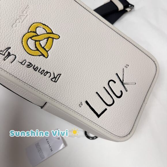 NWT Coach MEN'S Sullivan Pack With Sketch Print CAJ69 - Picture 5 of 9